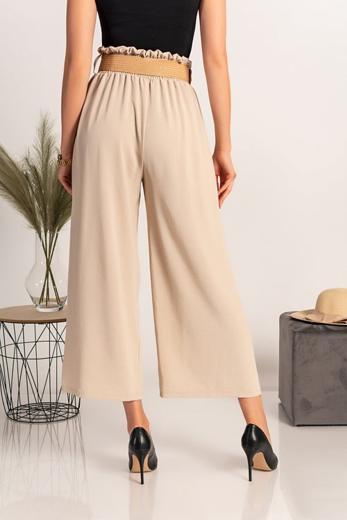 Elegant long pants Cedona, beige